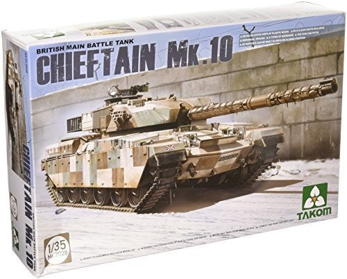 Takom Británico Chieftain Mar.10 Kit Modelo (1-35 Escala).