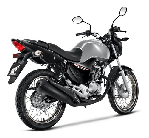 Imagem 3 de 15 de Honda Cg 160 Start 2022 - Prata