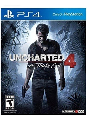 Uncharted 4: A Thief's End - Playstation 4 