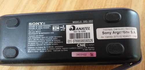 Parlante Sony
