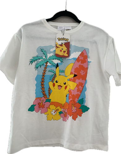 Playera Estampado Pikachu Pokemon Zara