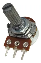 Comprar 10 Unidades Potenciometro Lineal 16mm 250k Ohm Eje 20mm