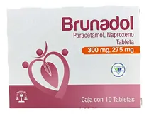 Comprar Brunadol Paracetamol Naproxeno 300\u002F275mg C\u002F10 Tabs Bruluart