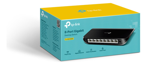 Switch Tl-sg1008d Gigabit 8 Puertos Gigabit Versión 11