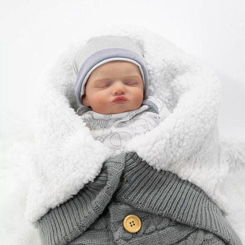 Muñeco Bebe Reborn Realista Recien Nacido 18 Pulgadas