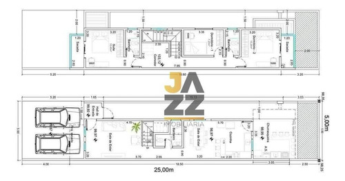 Imagem 10 de 25 de Casa Com 2 Dormitórios Sendo Duas Suítes À Venda, 106 M² Por R$ 399.000 - Jardim Europa - Jaguariúna/sp - Ca13202