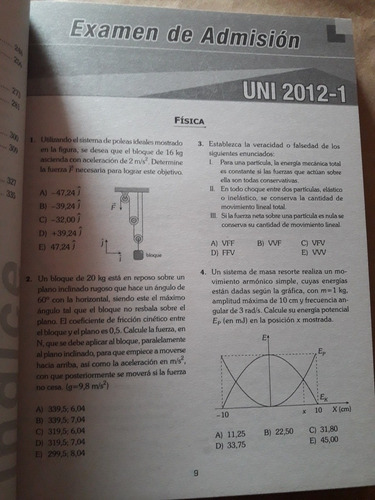 Imagen 4 de 10 de Solucionario Admision Uni Fisica Y Quimica Lumbreras