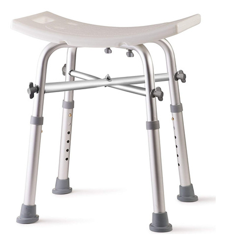 Dr. Kay's Silla De Baño Ajustable Con Soportes Únicos De Bar