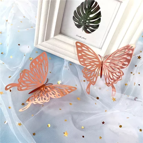 Pack de mariposas, Mariposas decorativas, Mariposas 3D, Mariposas
