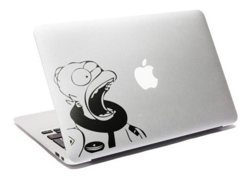 Sticker Macbook Vinilo Los Simpson Laptop