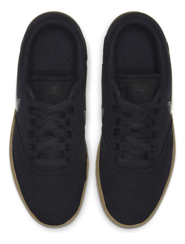 Zapatillas Nike Sb Check Canvas Niños Negro