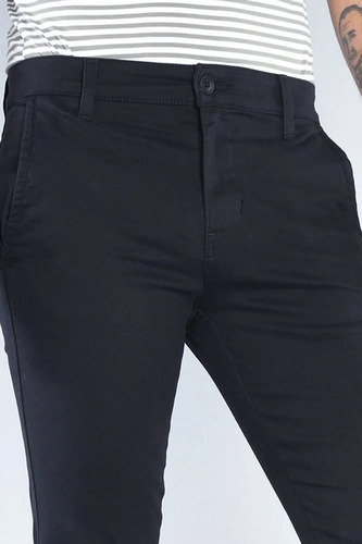 Pantalón Recto Gabardina Strech Oggi Jeans Chinos De Hombre