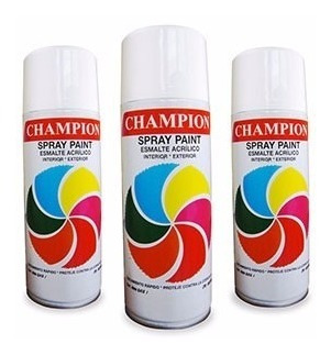 Spray Blanco Mate Champion 