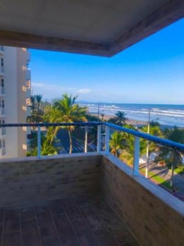 Imagem 4 de 7 de Apartamento No Balneário Flórida, Em Praia Grande, Litoral Sul De São Paulo, Localizada Em Frente Ao Mar. Possui Piscina, Salão De Festas E Espaço Fitness.