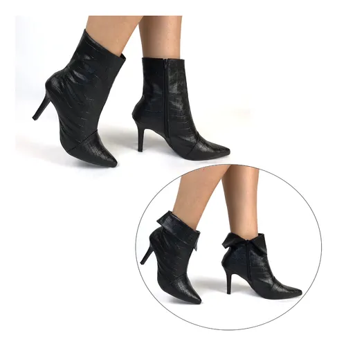 Bota meio store cano