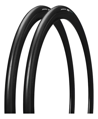 Pneu Vélo Arisun Rapide 700x25 - Noir Avec Fil - Pour Route, Course - Modèle T050209