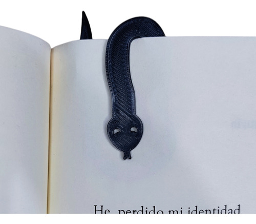Separador De Hojas Marcapáginas Libro En Forma De Serpiente
