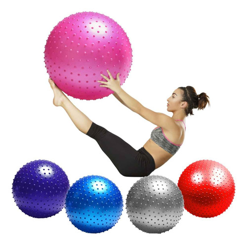 Pelota De Pilates O Balón De Yoga & Pilates De 65cm+inflador