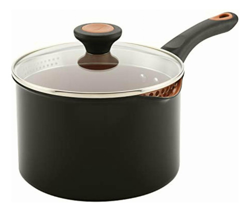 Farberware Glide Nonstick Sauce Pan/saucepan With Straining