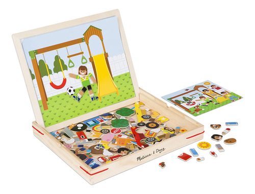 Juego De Madera Con Imágenes Magnéticas A Juego De Melissa &