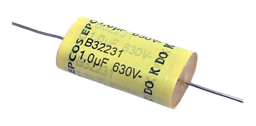 Capacitor Poliester Epcos 1uf X 630v (1m/105) B32231d8105k0