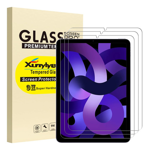 3 Protector Pantalla Para iPad Air 5ª 4ª Generacion 10.9 