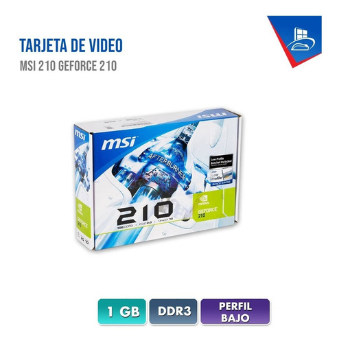 Imagen 2 de 2 de Tarjeta De Video Msi N210 Ddr3 1gb Pci Express Hdmi Dvi Xtc