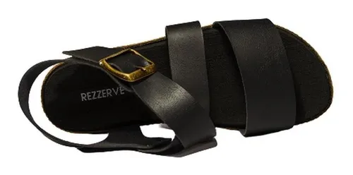 Sandalia Plataforma Rezzerve Ultra Conforto 9551