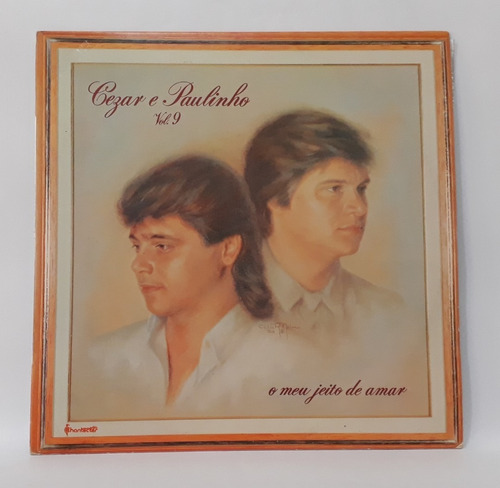 Cezar E Paulinho 10 Discos Vinil Lp Coleção Sertaneja Rara