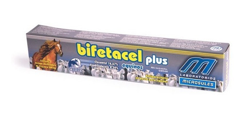 Bifetacel Plus 31 Gr Toma Antiparasitaria Para Equinos 