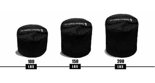 Gymreapers Strongman Bolsa Para Entrenamiento Cross Pesa Zq