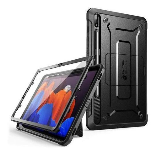 Funda Para Galaxy Tab S7 Plus De 12,4 Pulgadas (2020) Negro