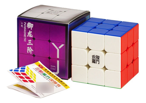 Cubo Rubik Yj Yulong V2 Magnético 3x3 Original Speedcube