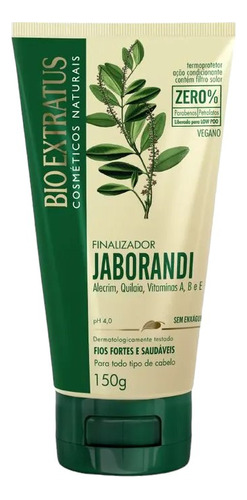 Finalizador Jaborandi Revitalizante 150 G Bio Extratus K295