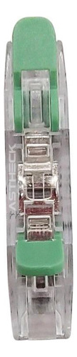 Conector Proauto, 221-2411, 2212411 Conector emenda inline xmenda 30pçs - 0.5-4.0mm 32a color azul verdoso