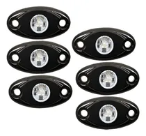 Comprar 6 X 2  Rojo Cree Led Roca Luz Jeep Wrangler Todo Terreno Baj