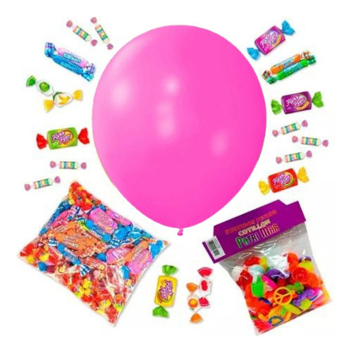 Combo Piñata + Sorpresitas + Caramelos Surtidos - Lollipop