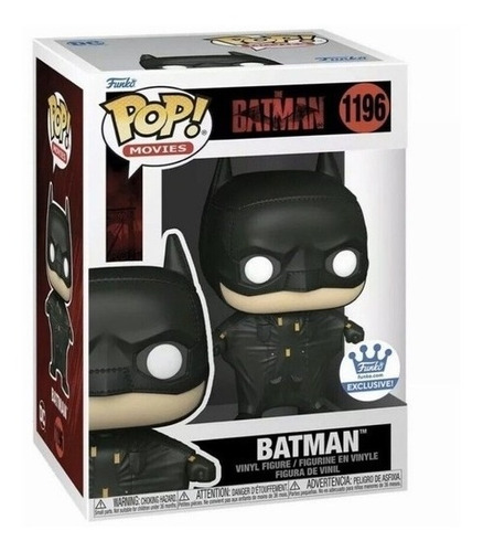 Funko Pop The Batman #1196 Pelicula Dc Comics Exclusivo