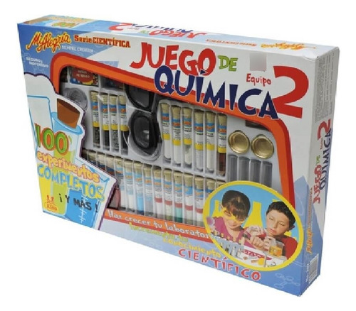 Juego De Quimica 100 Experimentos Mi Alegria