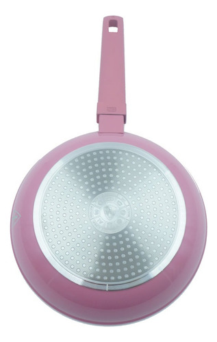 Set 3 Sartenes Swiss Silver Pastel 20cm 24cm 28cm Premium Color Rosa