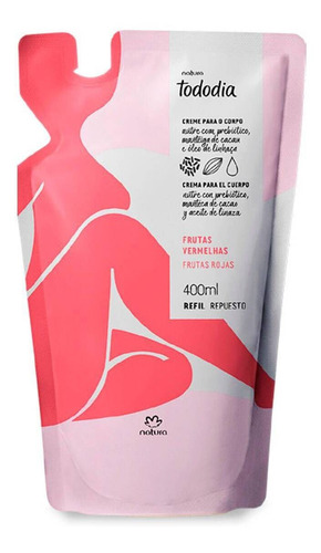 Repuesto Crema Nutritiva Frambuesa Y Pimienta Rosa Natura