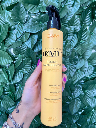 Fluido para Escova Com Proteção Térmica Trivitt 300ml