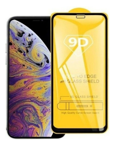 Vidrio Templado Full Cover 9d Para iPhone 11 Pro/ Xs / X