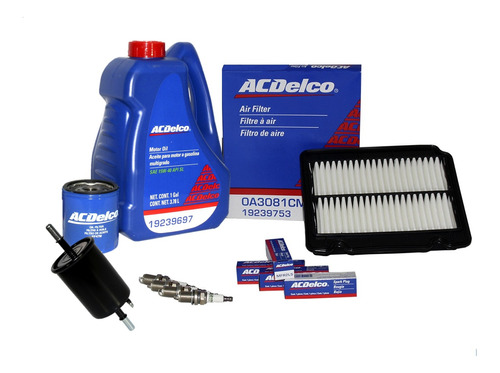 Kit De Afinacion 15w40 Mult Chevrolet Aveo 1.6 2015 Acdelco