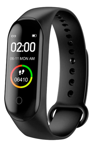 Pulseira inteligente Smartband N5, pulseira colorida 1611550 - preta