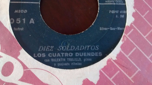 Vinilo Single De Los Cuatro Duendes - Tu Y Nada Mas ( F99