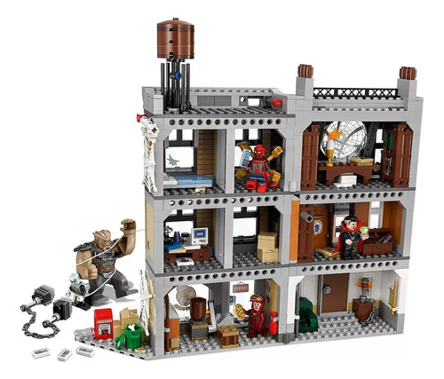 Bloque Armar Dr Strange Sanctum Sanctorum De Construcción 1004 Super Heroes