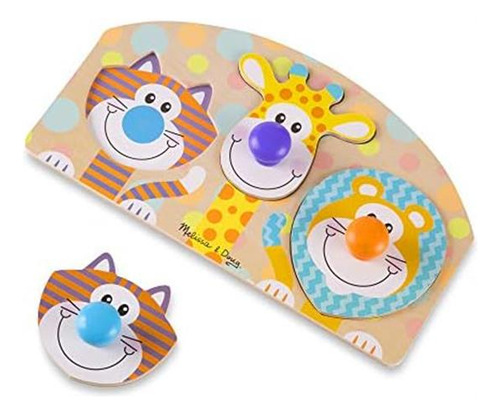 Melissa & Doug First Play Rompecabezas De Animales De Safari
