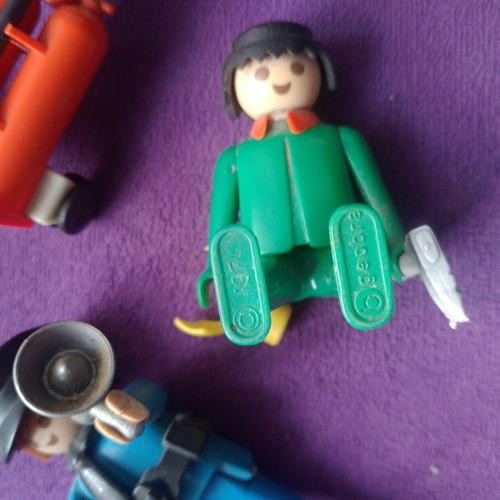 Lote Figuras Playmobil Original No Lego (Usado)