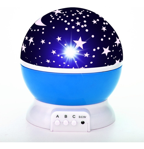 Lampara Estrellas Luna Proyector De Figuras Led Rgb Star